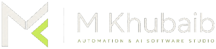 M Khubaib, Automation & AI software studio